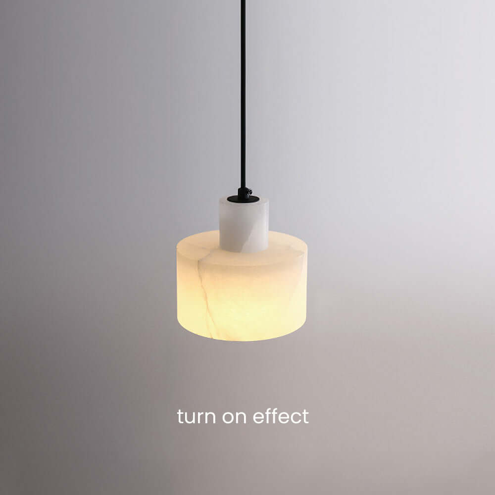 Minimalistische Marmor Pendelleuchte