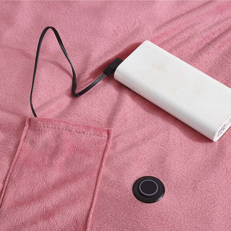 Kuschelige USB-Heizdecke
