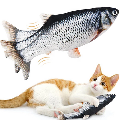 Elektrisches Floppy Fish Katzenspielzeug Beweglicher Fisch Spielzeug für Katzen