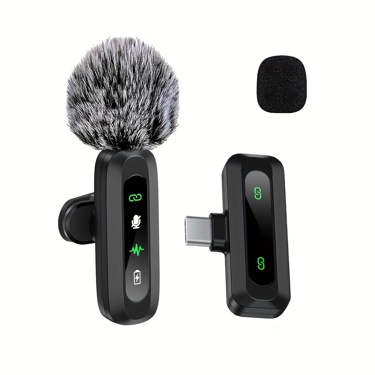 SoundClip Kabelloses Lavalier-Mikrofon - Für Smartphones und Tablets