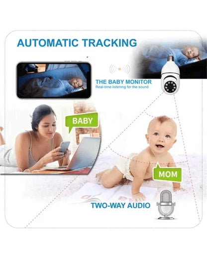GuardView™ Überwachungskamera | 360° WLAN | Full HD &amp; Nachtsicht