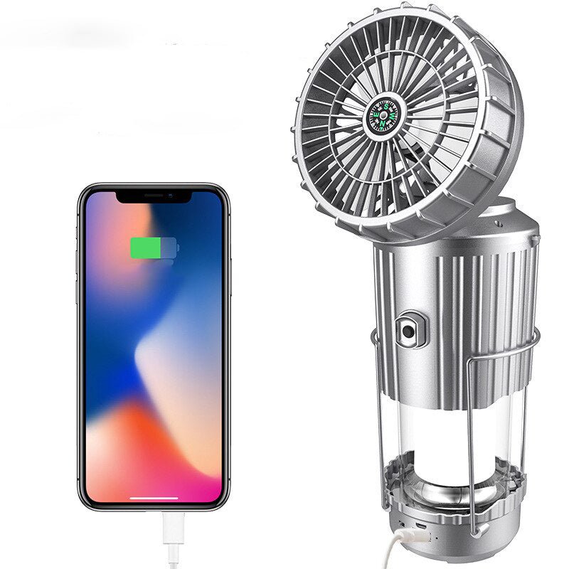 Solar Fan Light | Multifunktionale Lampe mit Ventilator