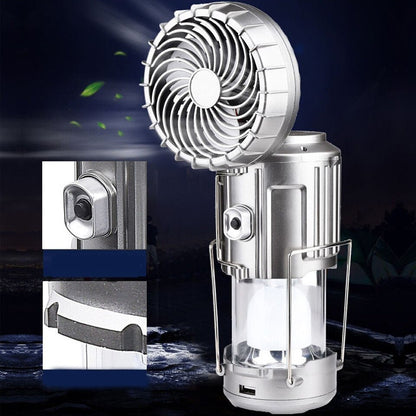 Solar Fan Light | Multifunktionale Lampe mit Ventilator