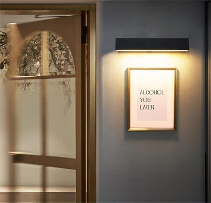 Leuchtende Bar-Wandleuchte | Außenwandleuchte für Terrasse und Garten