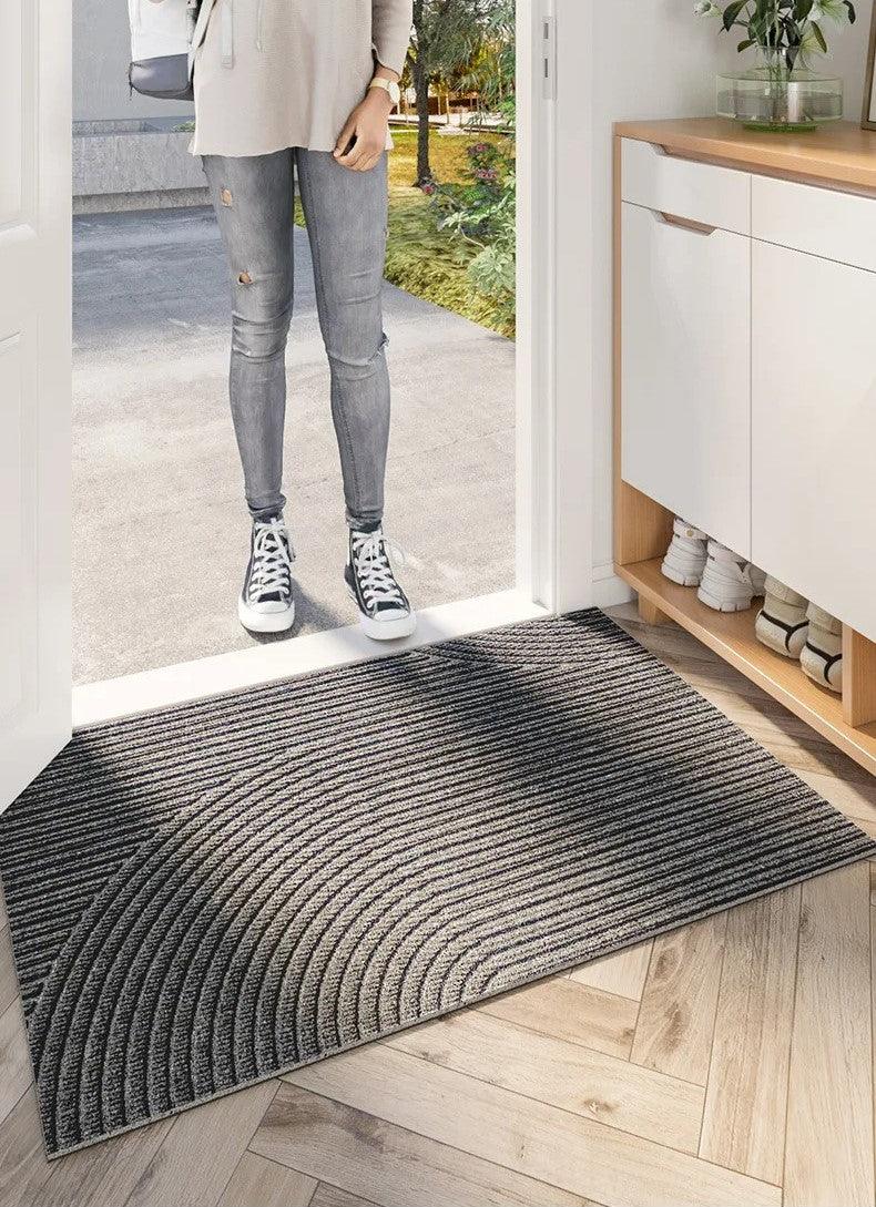 Rutschfeste Innen- und Außentürmatte | Strapazierfähige Gripmatte für Eingangsbereich, Terrasse und Küchenbenutzung