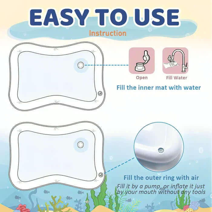 Interaktive Wasserspielmatte für Katzen
