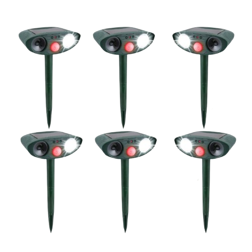 Solar Ultraschall Streifenhörnchen- und Nagetiervertreiber für Garten und Hof