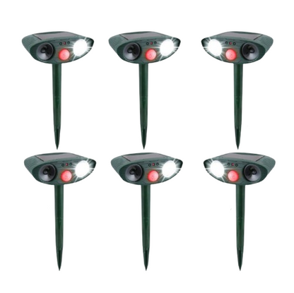 Solar Ultraschall Streifenhörnchen- und Nagetiervertreiber für Garten und Hof