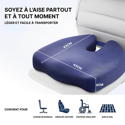 Ergonomisches Kissen für Stuhl und Autositz