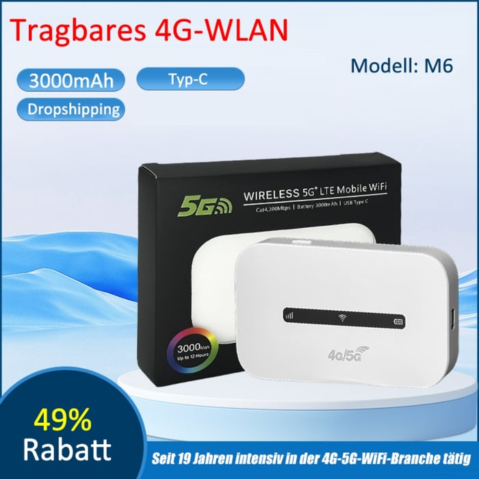 Tragbares WiFi | Globaler Internetzugang
