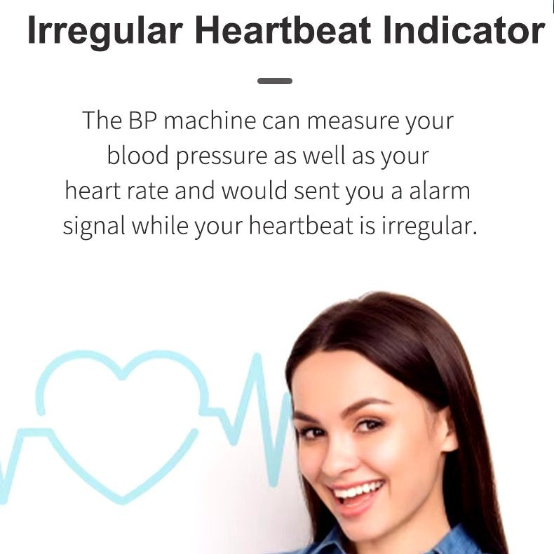 Oberarm-Blutdruckmessgerät, tragbar, präzise, wiederaufladbar, Mehrbenutzer, Blutdruck- und Pulsüberwachung
