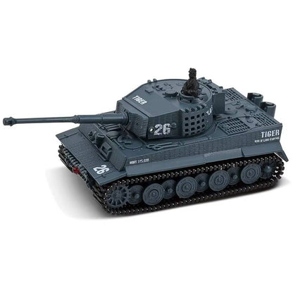 RC Panzer 1:72 mit 360° Turm, Sound &amp; Rückstoß – Realistisches Militärmodell
