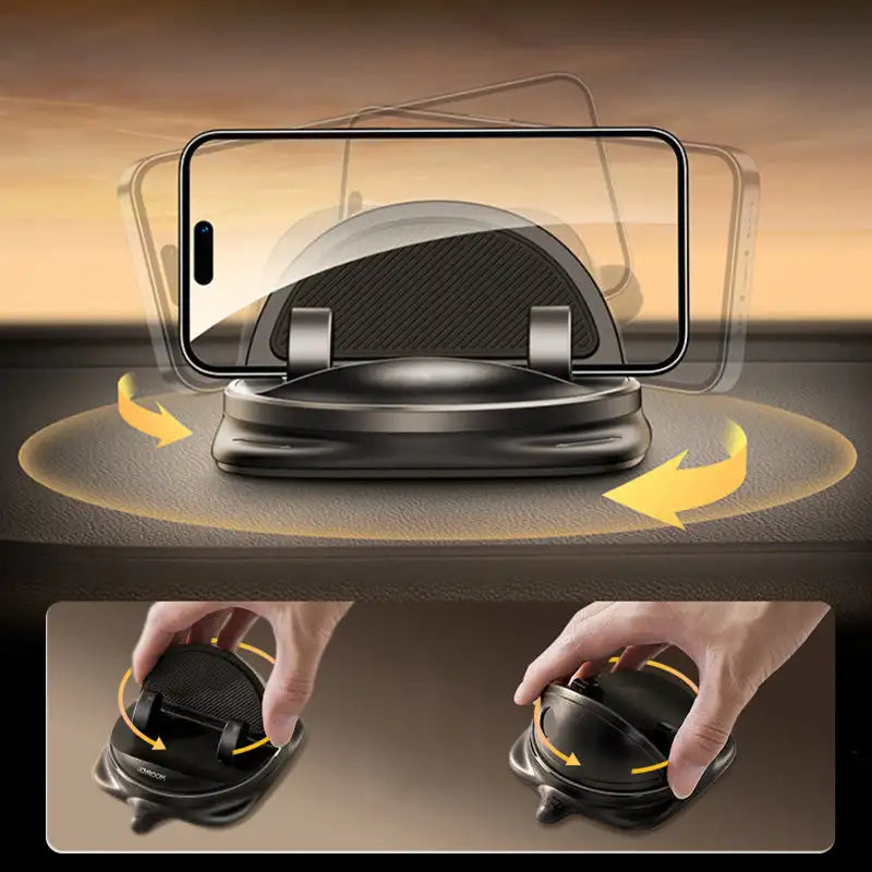 360° drehbarer Handyhalter für das Auto – Praktisch und verstellbar für perfekte Blickwinkel