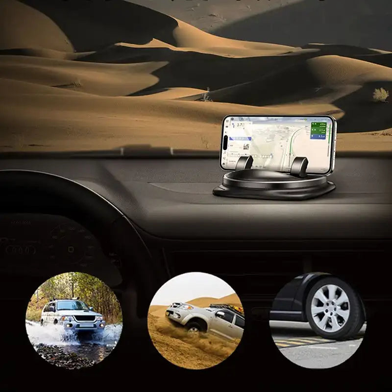360° drehbarer Handyhalter für das Auto – Praktisch und verstellbar für perfekte Blickwinkel