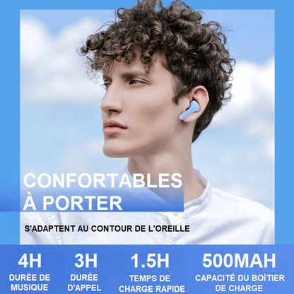 Kabellose Bluetooth-Kopfhörer für iPhone und Android