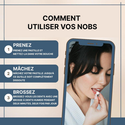 Festes Zahnpasta in Tabletten - Nobs™