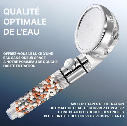 Hochdruckfilter-Duschkopf