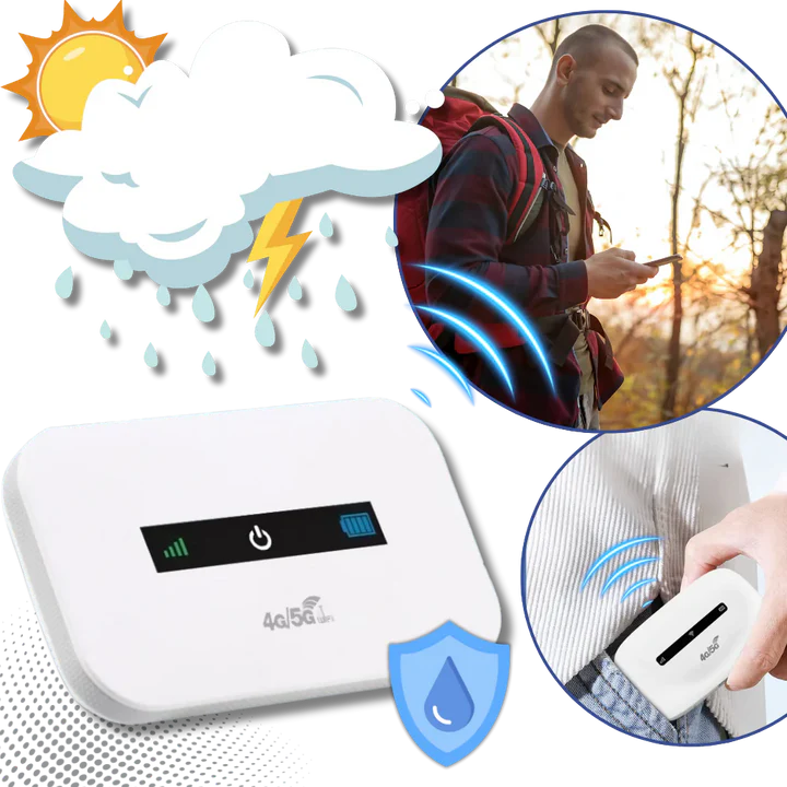 Ultimatives tragbares Wi-Fi-Gerät