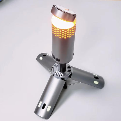 Wiederaufladbare LED-Campinglampe Teleskop Höhenverstellbar IPX65 10000mAh USB Notlicht