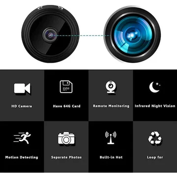 Mini drahtlose Magnetkamera mit Audio- und Video-Live-Übertragung