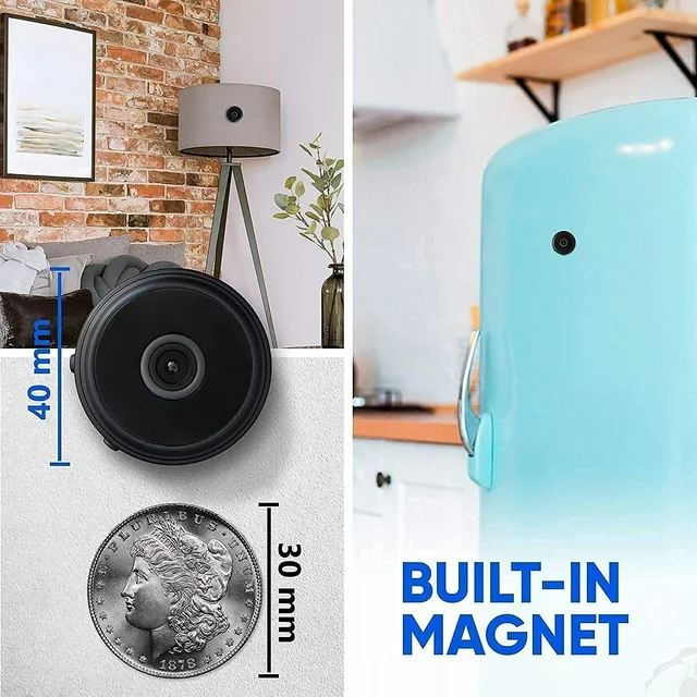 Mini drahtlose Magnetkamera mit Audio- und Video-Live-Übertragung
