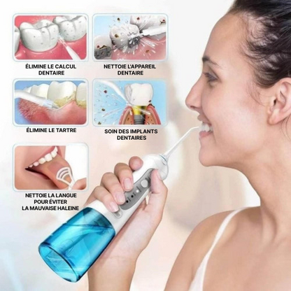 Kabelloses Zahnreinigungssystem - Hydropulse™