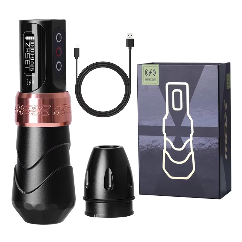 Tattoo Pen Professioneller Permanent Make-up und Tattoo Stift Leise 10.000 U/min LED Display