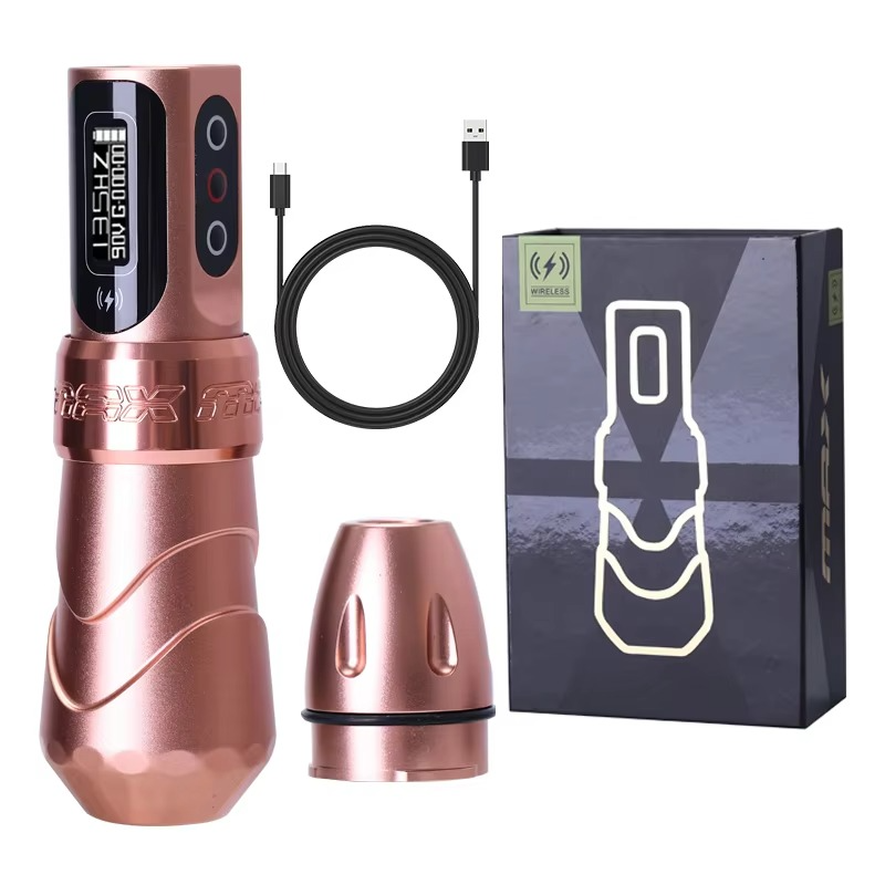 Tattoo Pen Professioneller Permanent Make-up und Tattoo Stift Leise 10.000 U/min LED Display