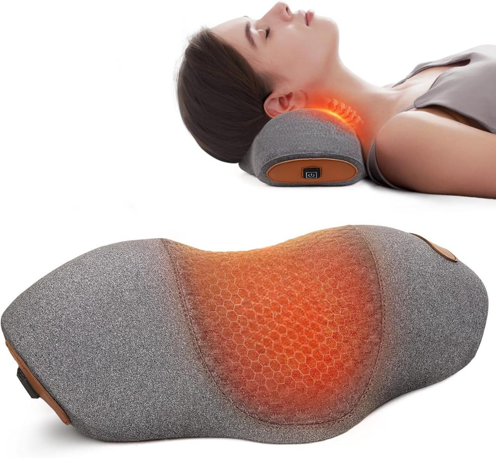 Wärmemassagekissen mit Kopfstütze