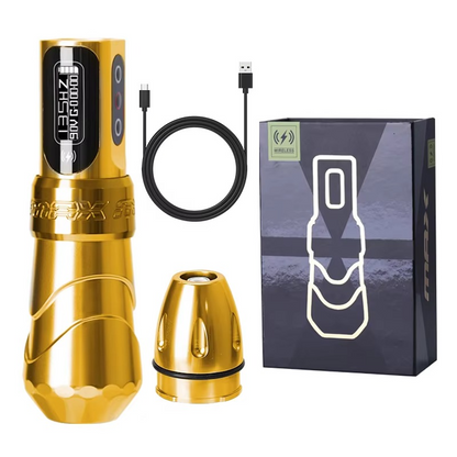 Tattoo Pen Professioneller Permanent Make-up und Tattoo Stift Leise 10.000 U/min LED Display