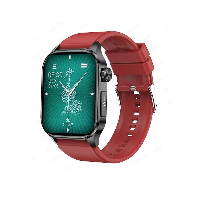 Smartwatch für Senioren mit Blutdruck, Blutzucker, Herzfrequenz und SOS-Notfallfunktion