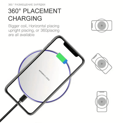 Kompaktes 30W Wireless Ladegerät