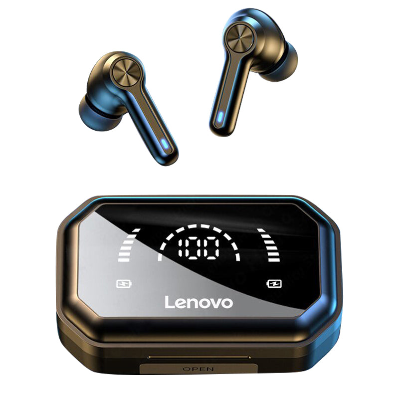 Hochwertiges Lenovo LP3 Pro Kopfhörer TWS Bluetooth 5.0 Drahtlose HiFi-Musik-Headset mit Display &amp; 1200mAh Akku für Gaming Earbuds | Limitierte Auflage