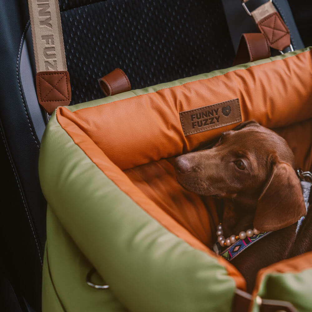 Hunde-Autositz Komfort XL - Sicher &amp; Waschbar