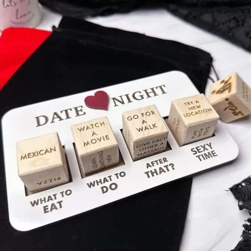 Paar-Würfelspiel für Date-Nights - Romantik &amp; Spaß