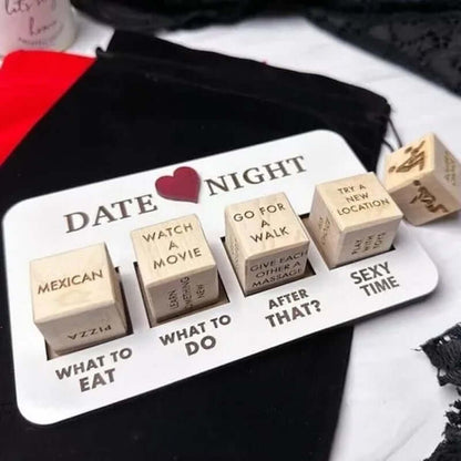Paar-Würfelspiel für Date-Nights - Romantik &amp; Spaß