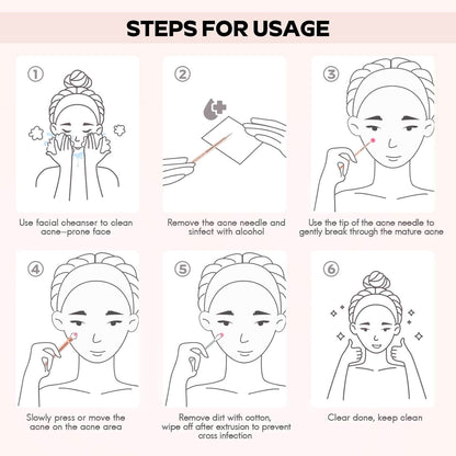 Mitesser Entferner Set Pickel Ausreinigen Werkzeug