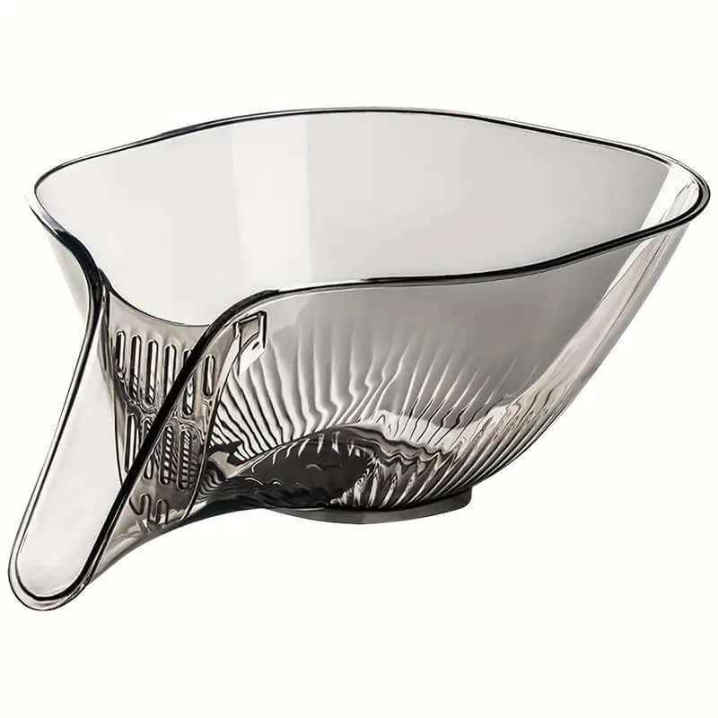 Küchensieb: Obst-Gemüse-Abtropfsieb mit ergonomischem Design
