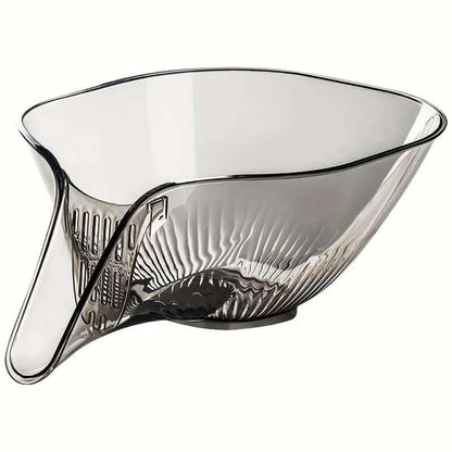 Küchensieb: Obst-Gemüse-Abtropfsieb mit ergonomischem Design