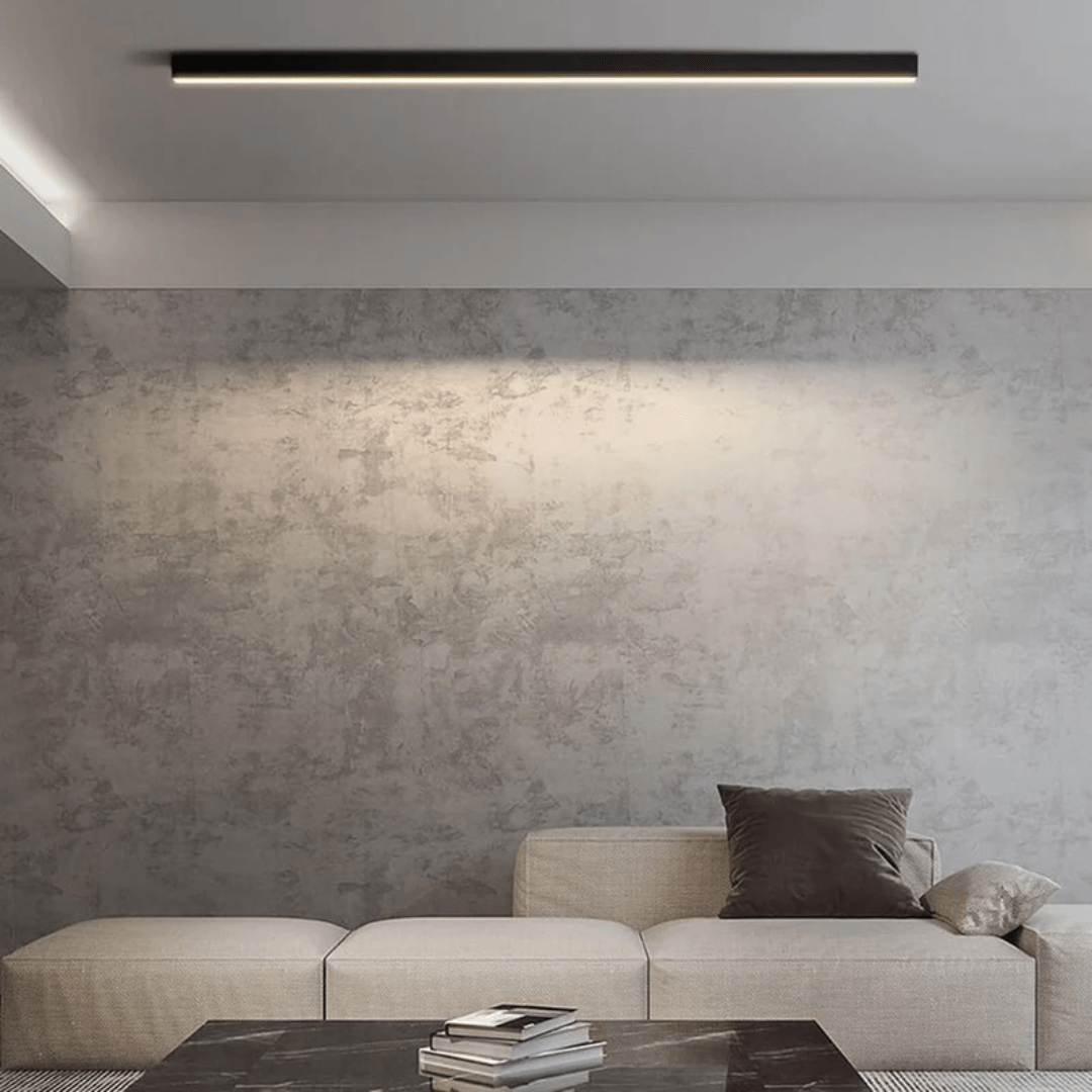 Lineare LED Deckenleuchte Industrie Design