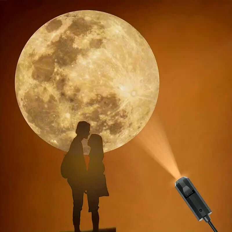 Projektionslampe Erde &amp; Mond