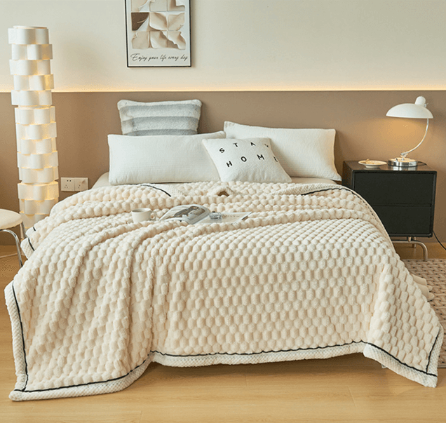 Kuscheldecke Flanell Fleece - Ultraweich &amp; Warm