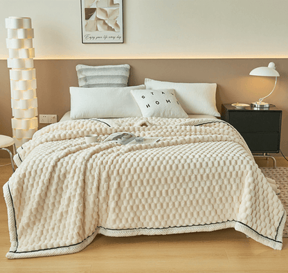 Kuscheldecke Flanell Fleece - Ultraweich &amp; Warm
