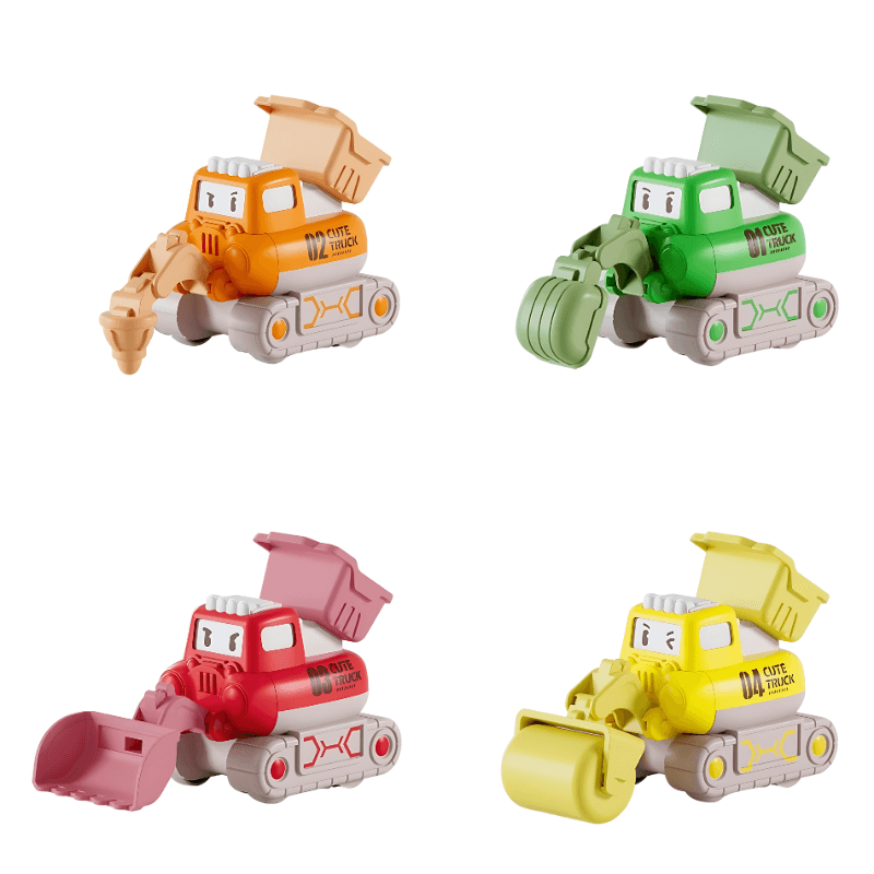 Kinder Spielzeug Baufahrzeuge Set – Mini-Bagger &amp; Co.