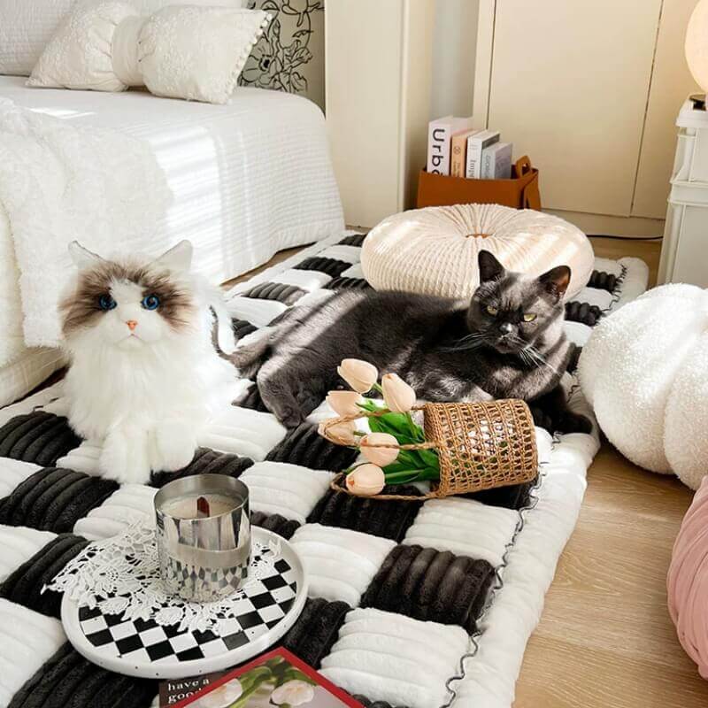 Kuscheldecke Haustier Sofa Möbelschutz Decke Chenille