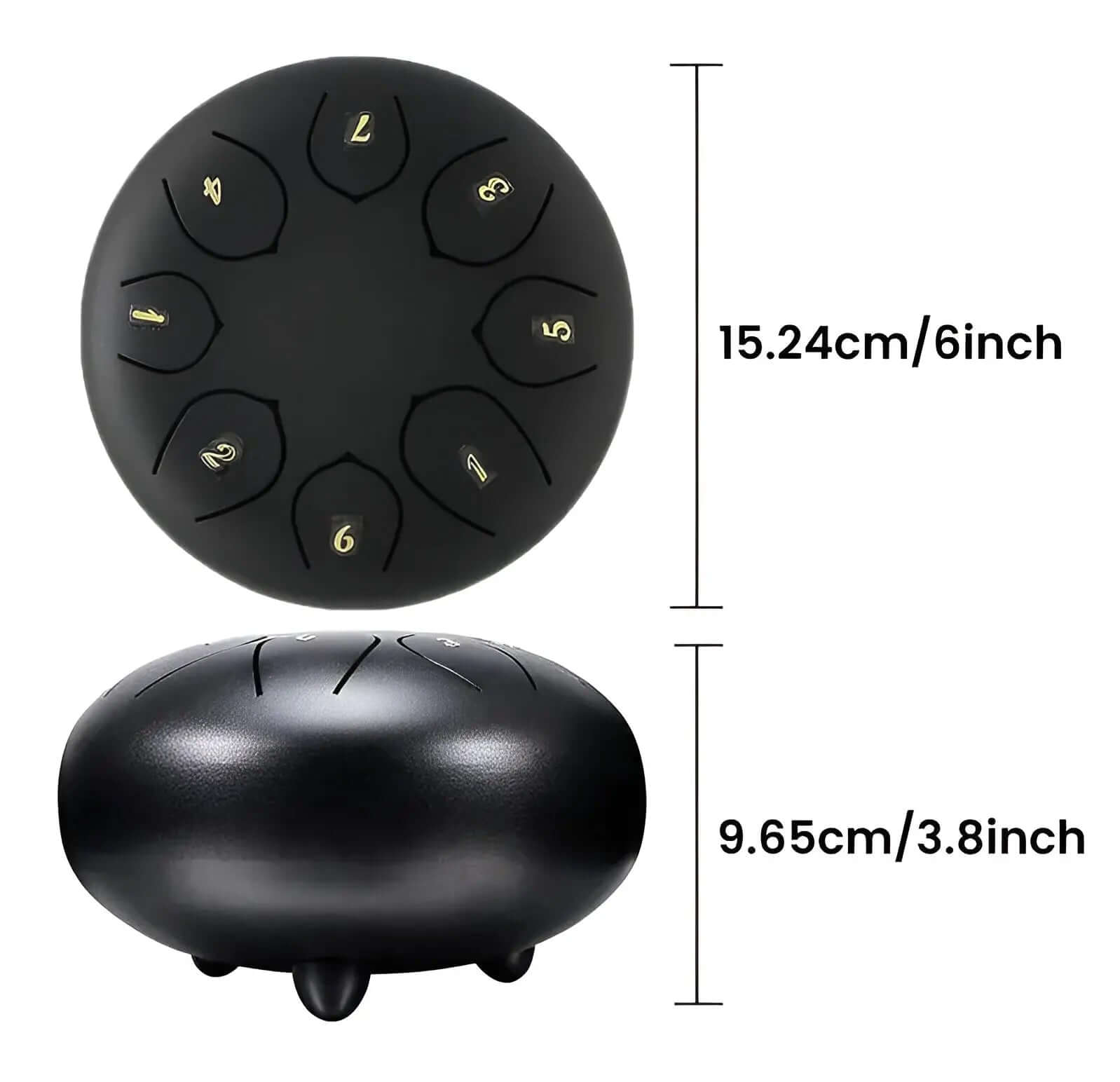 Entspannungstrommel aus Stahl - Regenklänge