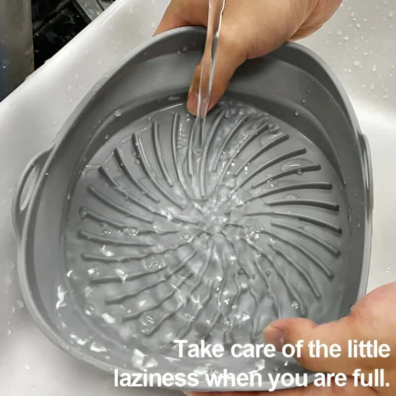 Silikon-Einsatz für Heißluftfritteuse - Antihaft &amp; Hitzebeständig