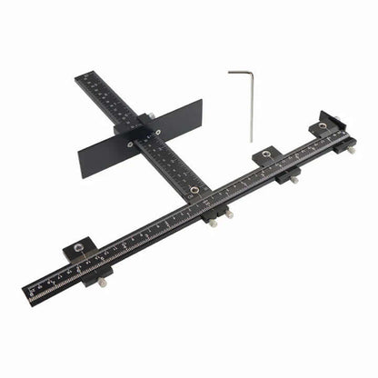 Präzisions-Bohrschablone für exakte Montage