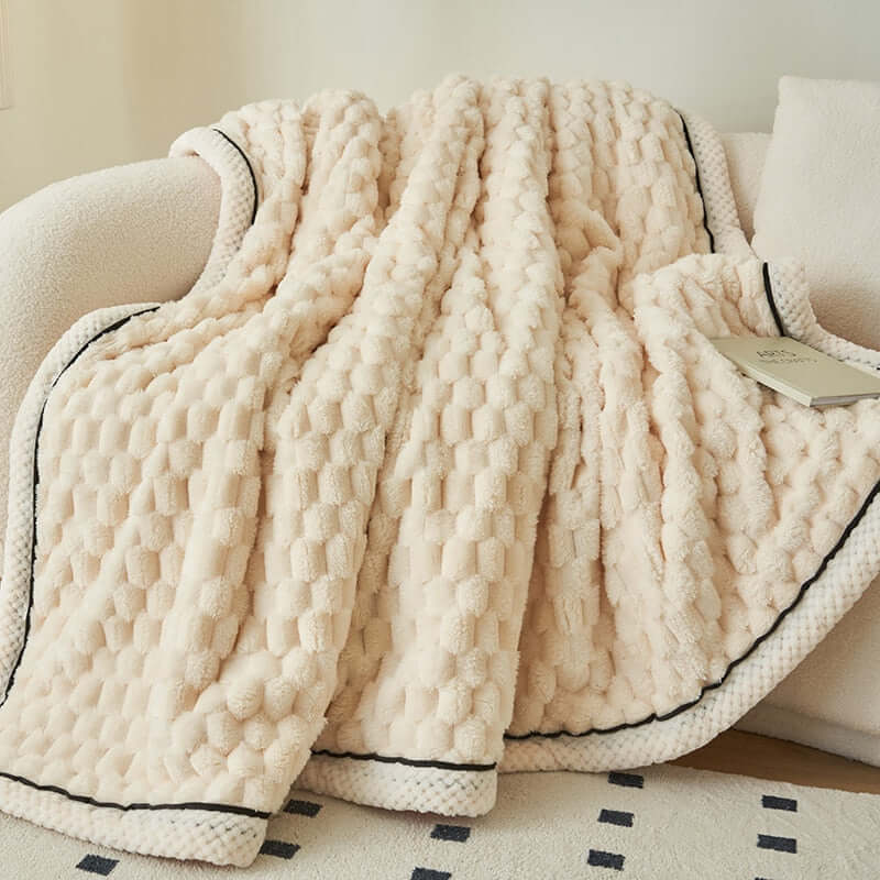Kuscheldecke Flanell Fleece - Ultraweich &amp; Warm