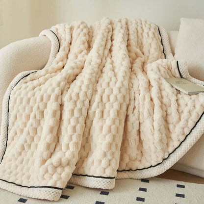 Kuscheldecke Flanell Fleece - Ultraweich &amp; Warm